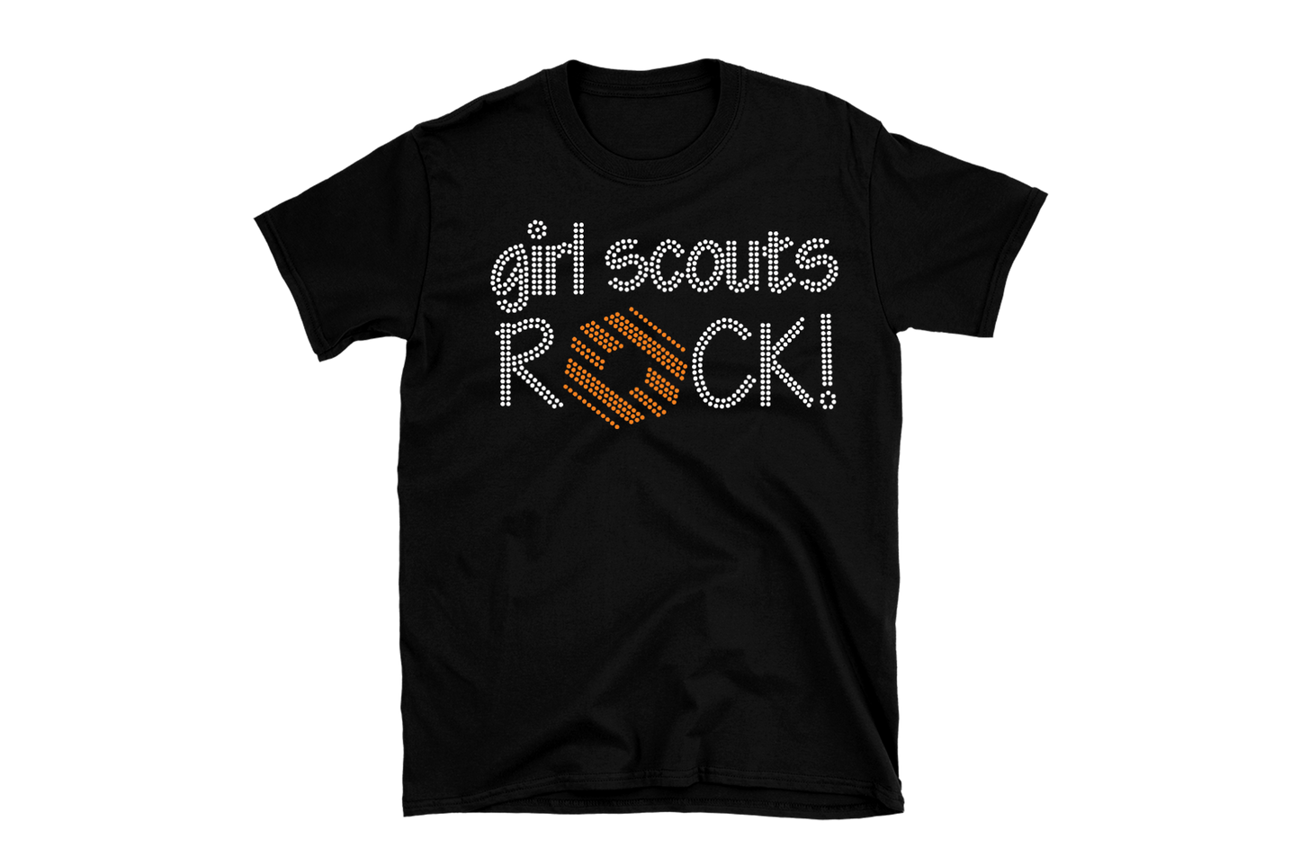 girl scouts Rock Rhinestone Shirt