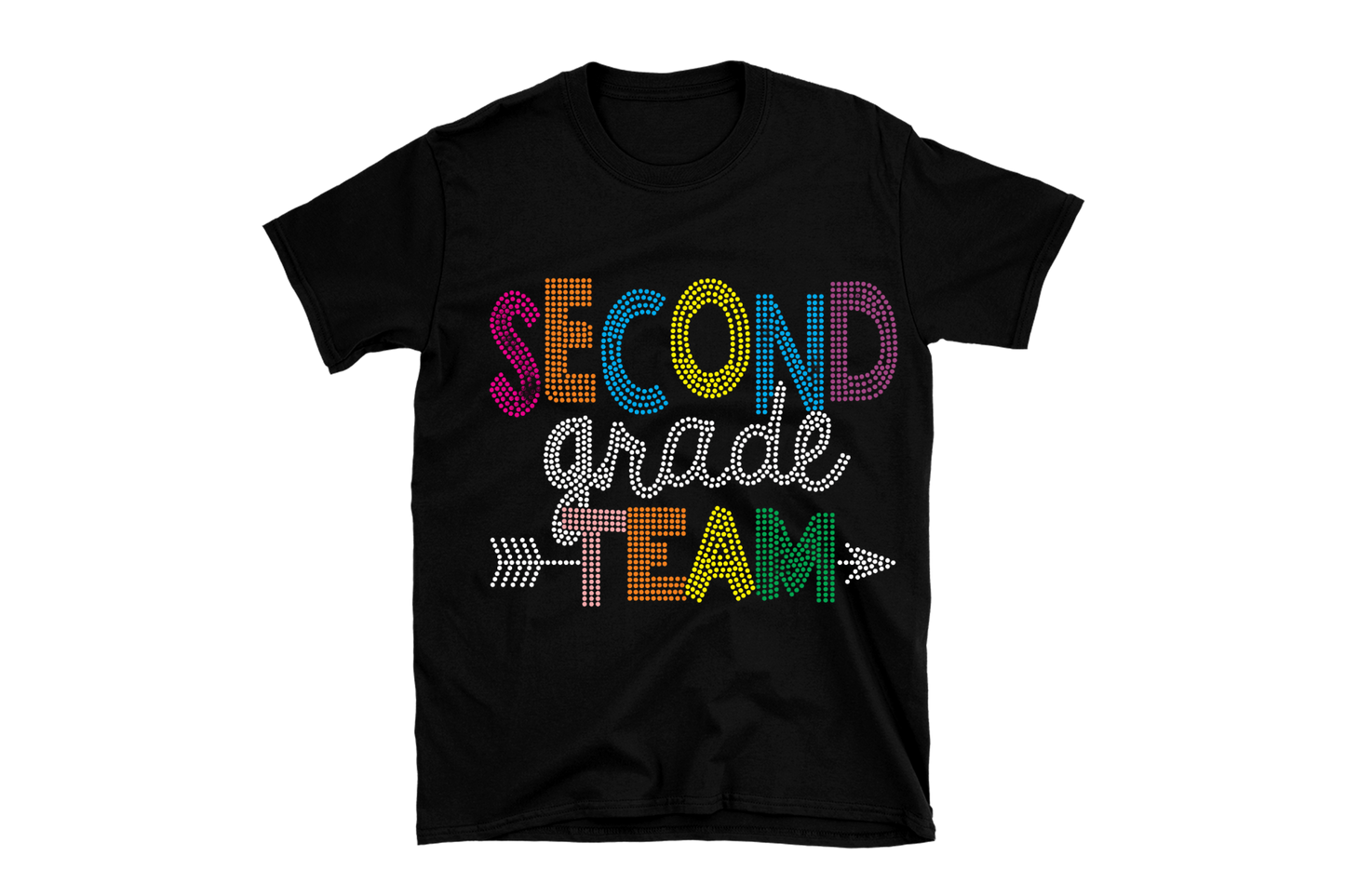 Second Grade Team Rhinestone Shirt