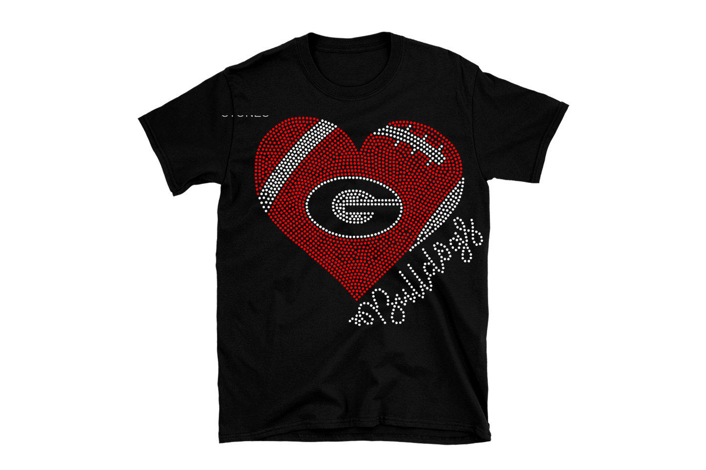 Georgia Bulldogs Rhinestone Shirt