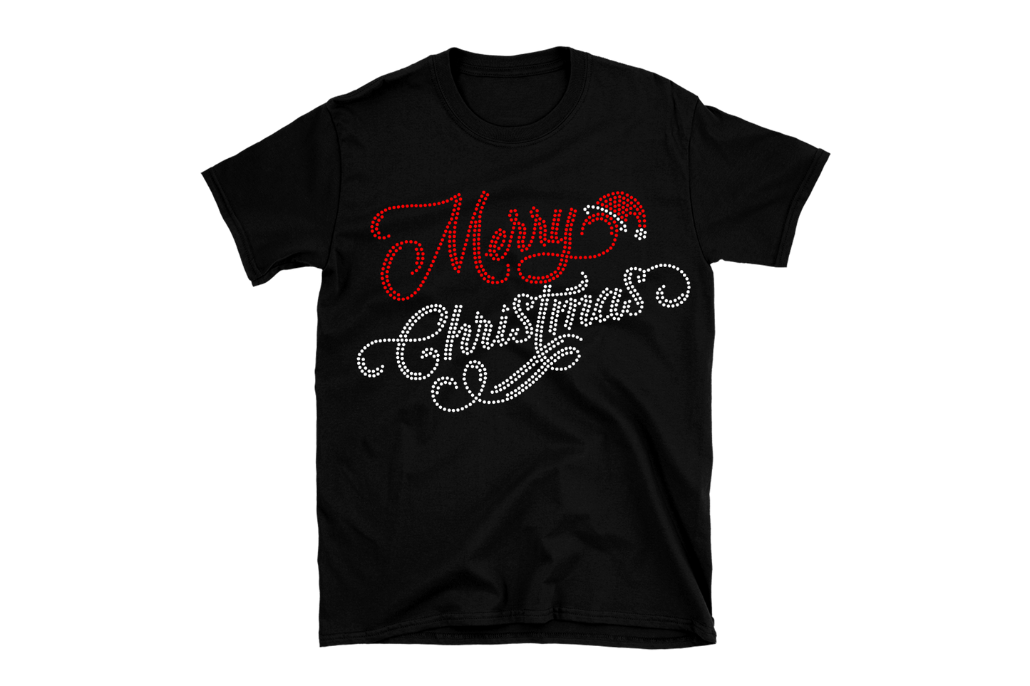 Merry Chirstmas Rhinestone Shirt